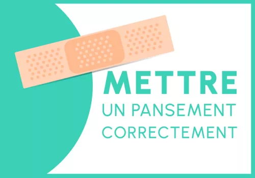 Comment mettre un pansement correctement ?